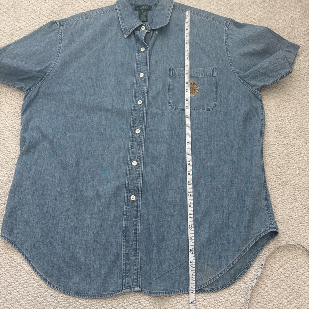 Ralph Lauren Denim Blue Casual Shirt - Picture 6 of 6